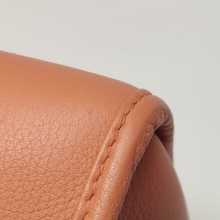 Loewe Amazona 28 in Orange Leather Goat Special Edition