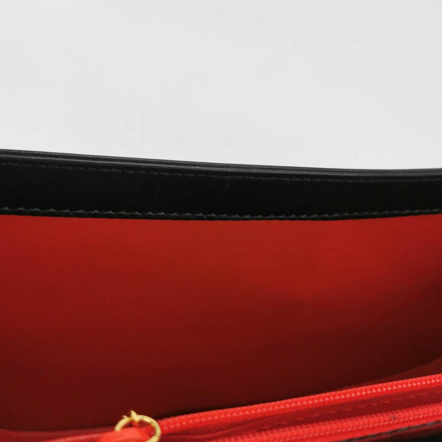 Sold Gucci Bamboo 1947 Black Leather Medium Crossbody Bag