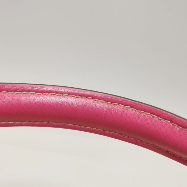 Hermes Kelly 32 Retourne E5 Rose Tyrien Pink Epsom Leather Palladium Hardware 2011