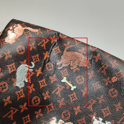 Louis Vuitton Speedy 30 Bandouliere Limited Edition Grace Coddington Catogram Brown