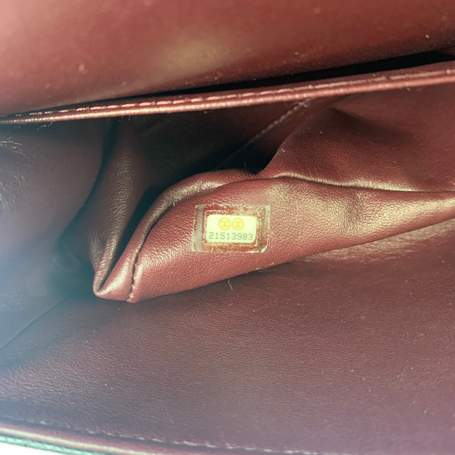 Chanel Classic Flap Jumbo Black Caviar Leather Double Flap with Gold Hardware, 2015-2016