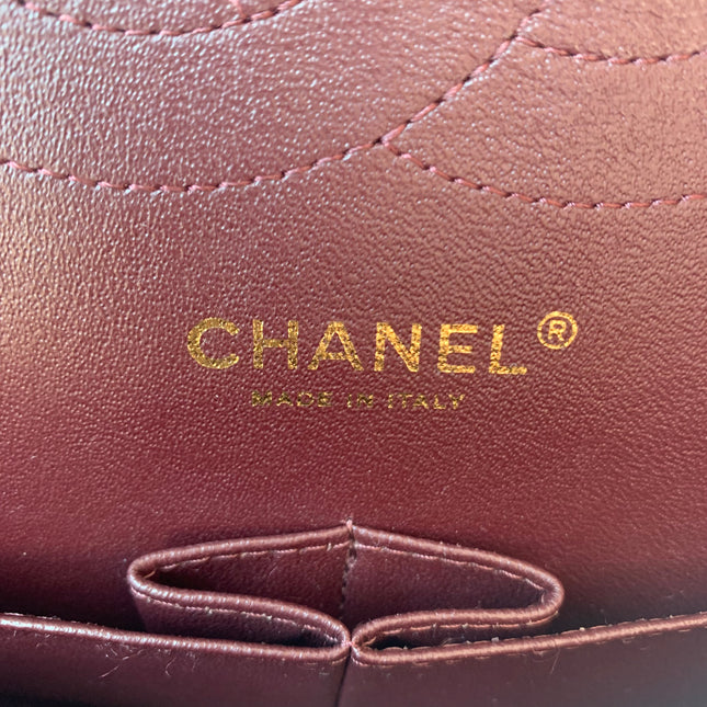 Chanel Classic Flap Jumbo Black Caviar Leather Double Flap with Gold Hardware, 2015-2016