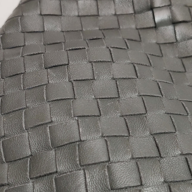 Bottega Veneta Hobo Bag Lambskin leather Dark Grey Large 47cm