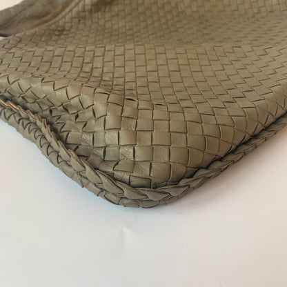 Bottega Veneta Hobo Bag Large Grey Lambskin leather 53cm