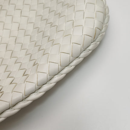 Bottega Veneta Hobo Bag Lambskin leather Milk White 48cm