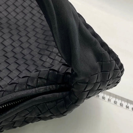 Bottega Veneta Veneta Hobo Maxi Black Leather 52-54cm