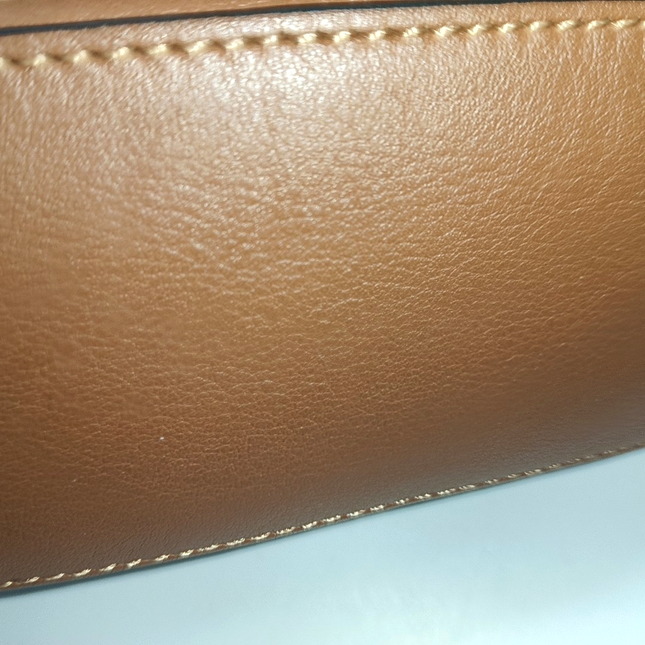 Sold Loewe Puzzle Mini Caramel Tan Calfskin Leather Crossbody Bag