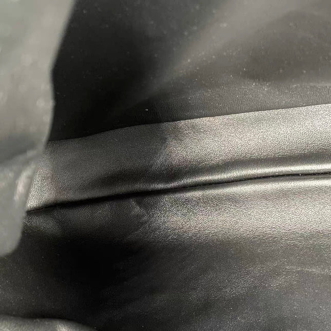 Gucci Jackie 1961 Large Black Calfskin Leather With Long Strap