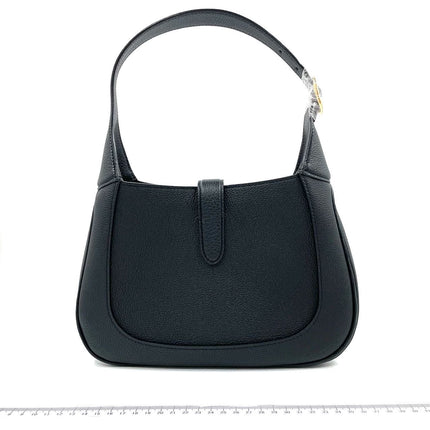 Gucci Jackie 1961 Black Pebbled Leather Bag Small