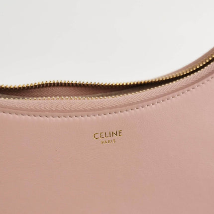 Sold Celine Ava Hobo Pastel Pink Leather Shoulder Bag