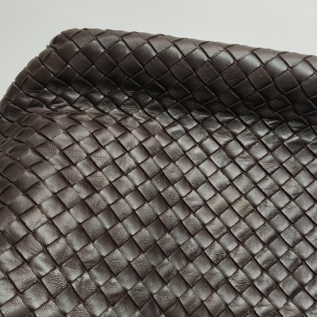 Bottega Veneta Garda Dark Brown Intrecciato Nappa Leather Large 33cm