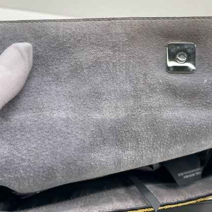 Fendi Baguette Blocks Abstract Pattern Glitter Sequin Shoulder bag