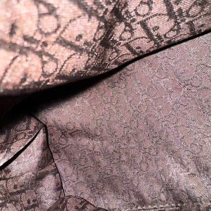 Dior Flight Medium Shoulder Bag Tan Brown Shearling