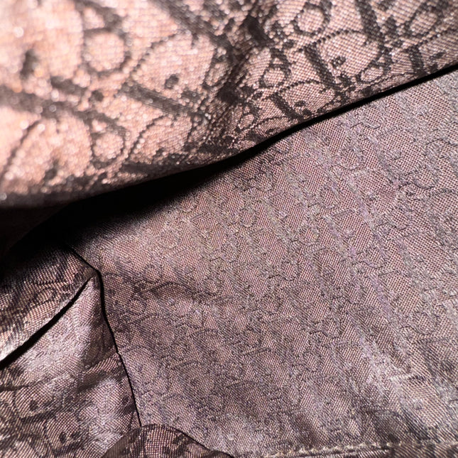 Dior Flight Medium Shoulder Bag Tan Brown Shearling