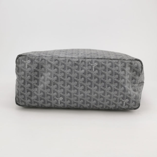 Goyard Saint Louis PM Tote 2018 Medium Grey Goyardine Canvas