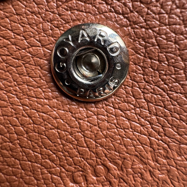 Goyard Saint Louis GM Tote Large Brown Goyardine Canvas 2018