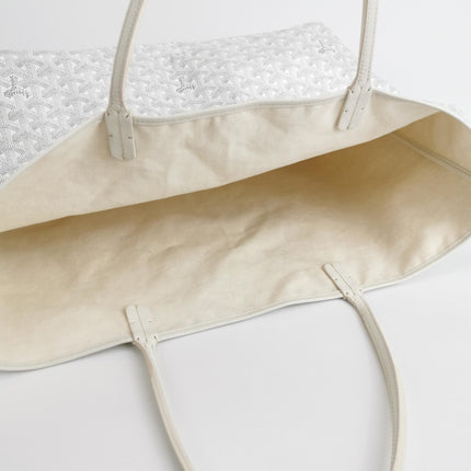 Goyard Saint Louis GM Tote Large White