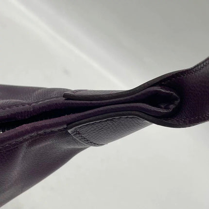 Hermès Trim 31 Purple Raisin Epsom Leather Shoulder Bag