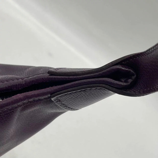 Hermès Trim 31 Purple Raisin Epsom Leather Shoulder Bag