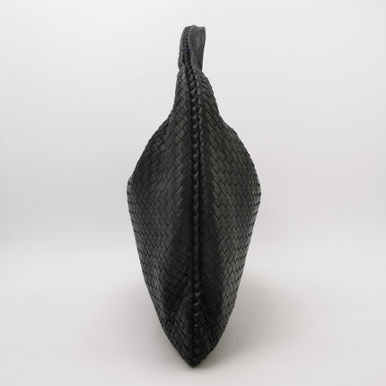 Bottega Veneta Hobo Maxi Midnight Navy Black leather 50cm