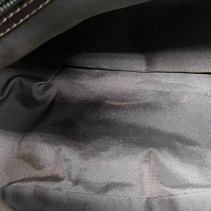 Fendi Mamma Baguette Brown Beige Soft Fur Shoulder Bag