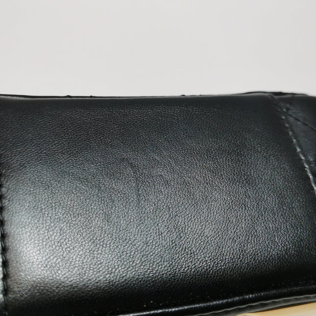Chanel Vanity Case Mini Black Quilted Lambskin Golden Plate 2021