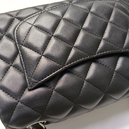 Chanel Classic Flap Rectangular Mini Midnight Navy Black Lambskin