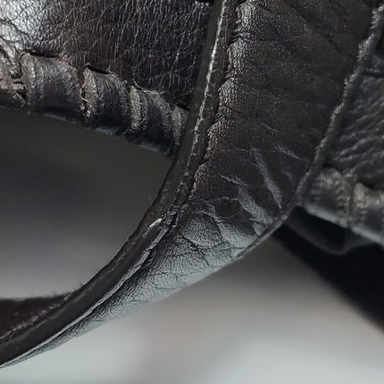 Gucci Jackie Vintage Large Leopard Print Pony-style Calfskin Brown Leather Shoulder Bag