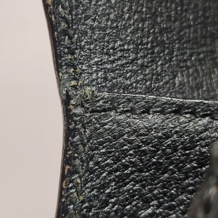 Gucci Bamboo 1947 Top Handle Bag Leather Medium Black