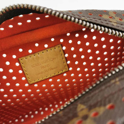 Louis Vuitton Trocadero Monogram Perforation Camera Bag Brown MM95175