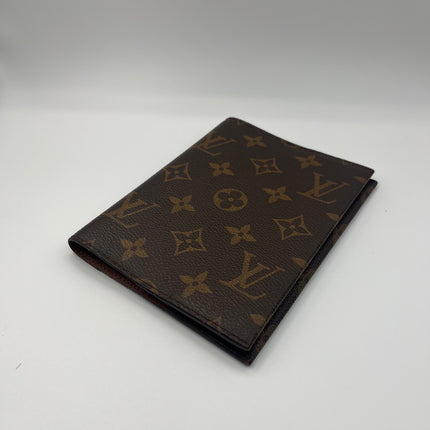 Louis Vuitton Agenda and Passport Cover Brown Monogram