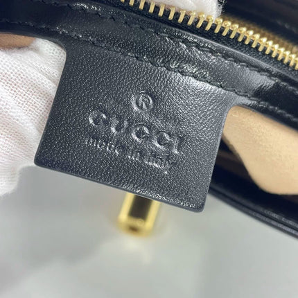 Gucci Jackie 1961 Black Leather Bag Small No Strap