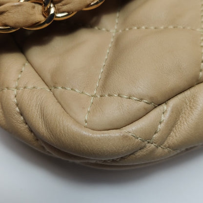 Chanel Chain Me Chain Around Medium Flap Bag Beige Calfskin Leather, 2011