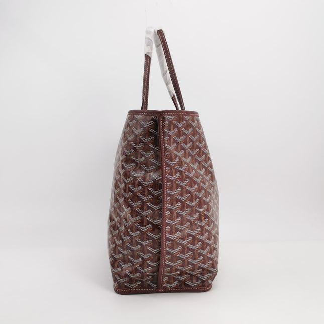 Goyard Anjou PM Medium Tote Burgundy Reversible Leather Lining