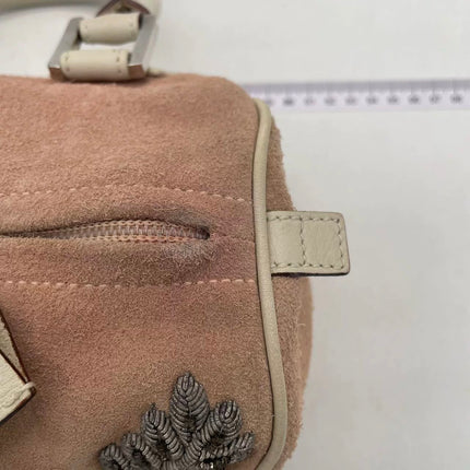 Loewe Amazona 28 Pink Suede 30th Anniversary Special Edition