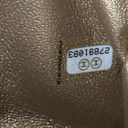 Chanel White Quilted Lambskin Double Side Pack Bags Aged Gold Hardware 2019