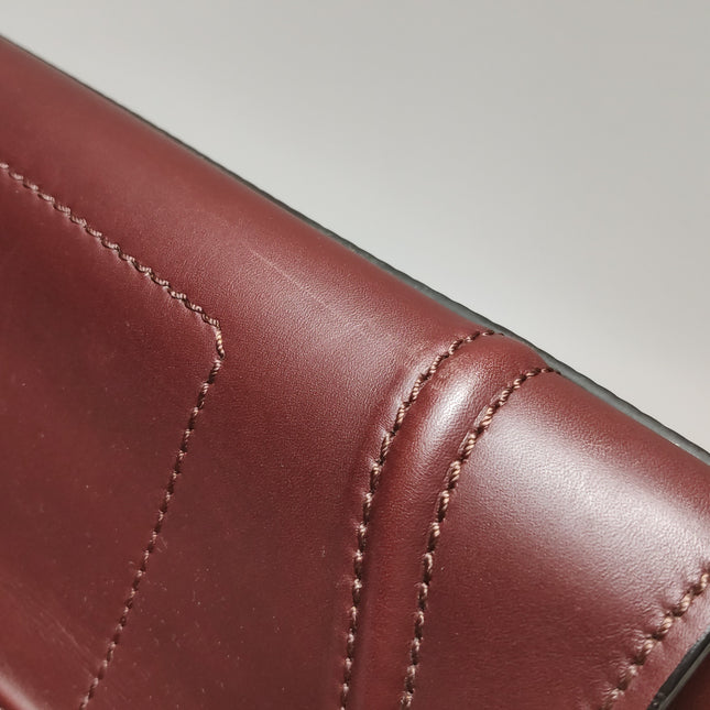 Celine Phantom Mini Burgundy Leather 30cm