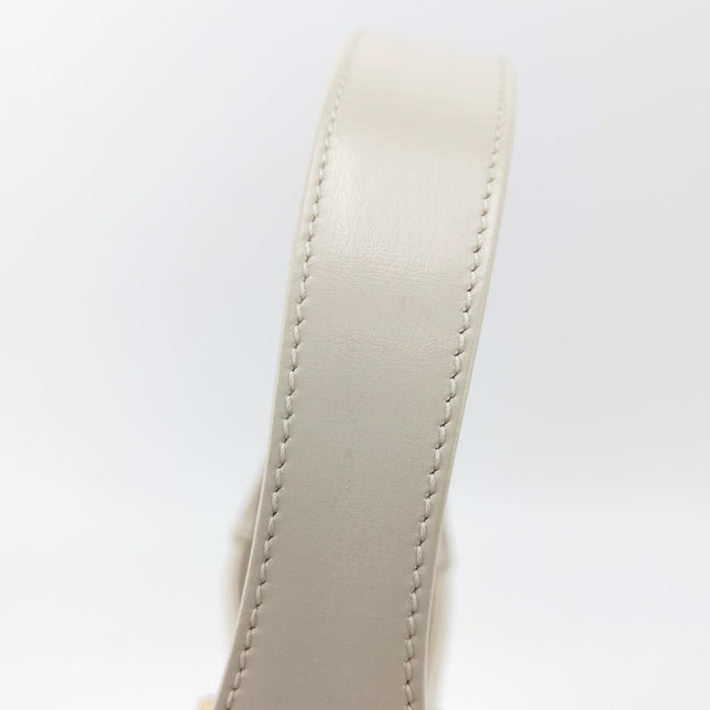 Gucci Jackie 1961 Small Leather Bag White with Strap