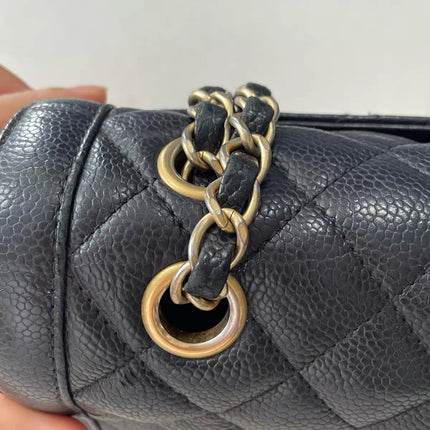 Chanel Paris Limited Medium Black Caviar Leather Gold Hardware 2015-16