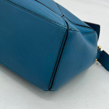 Loewe x Spirited Away Studio Ghibli Collection Puzzle Small Blue Crossbody Bag