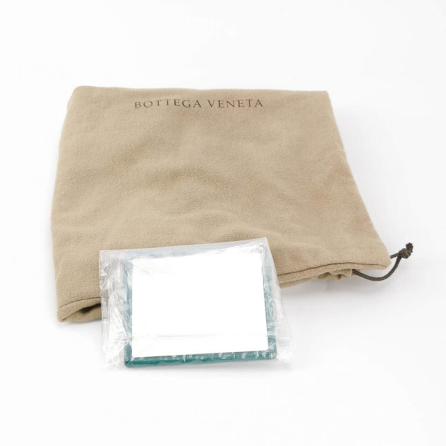Sold Bottega Veneta Belly Hobo Intrecciato Green Nappa Leather Small