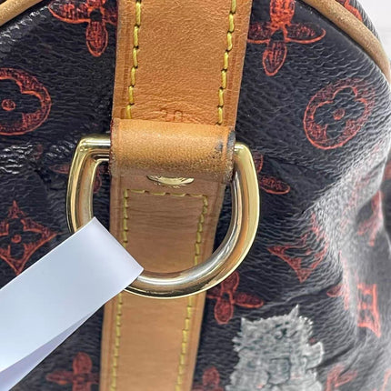 Louis Vuitton Speedy 30 Bandouliere Limited Edition Grace Coddington Catogram Brown