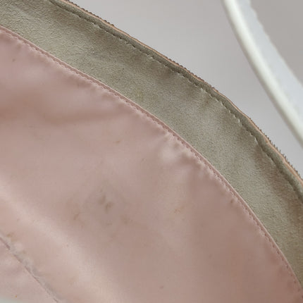 FENDI Baguette 1997 Zebra-Stripe Sequin White and Silver