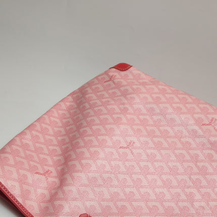 Goyard Artois Tote PM Medium Pink With Zipper and Reinforced Corners 2018