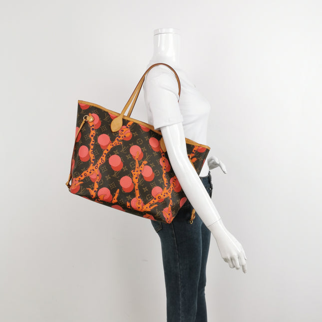 Louis Vuitton Limited Edition Grenade Monogram Ramages Neverfull MM
