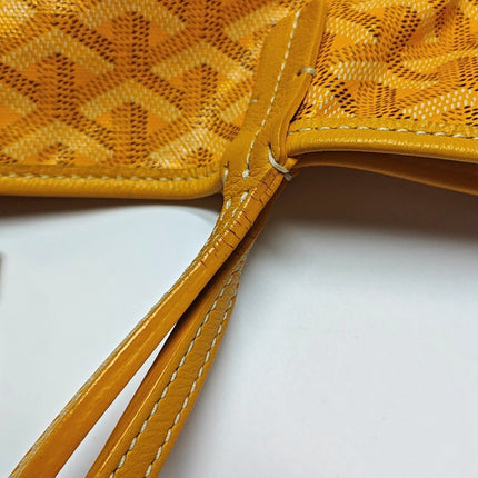 Goyard Saint Louis GM grand cabas jaune 2014