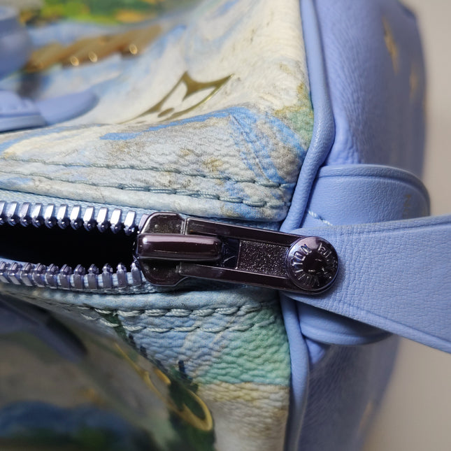 Louis Vuitton x Jeff Koons Speedy 30 Van Gogh Top Handle Bag