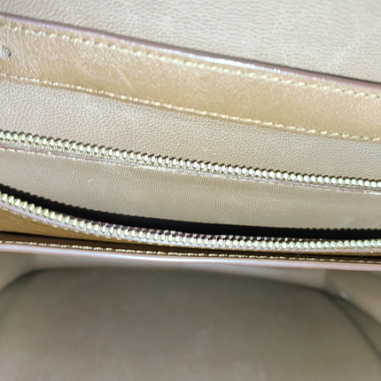 CELINE Classic Box Flap Caramel Brown Leather crossbody bag
