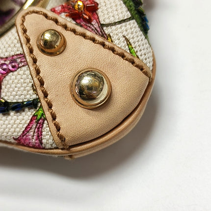 Gucci Horsebit 1955 Small Chain Bag Limited Edition Floral Print Canvas