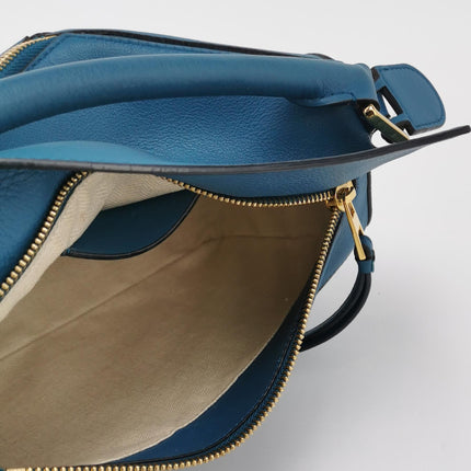 Loewe x Spirited Away Studio Ghibli Collection Puzzle Small Blue Crossbody Bag